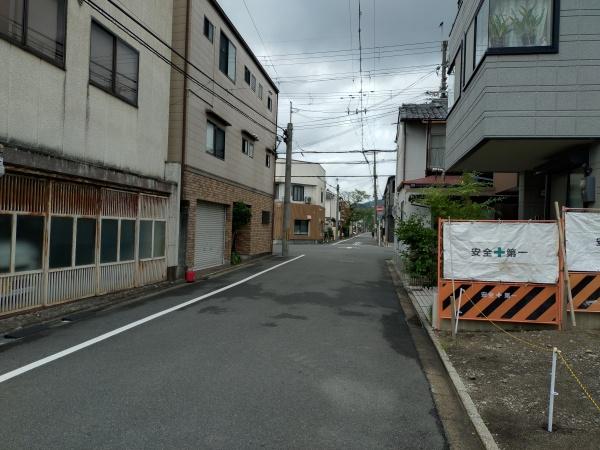 京都市北区小山下初音町の土地