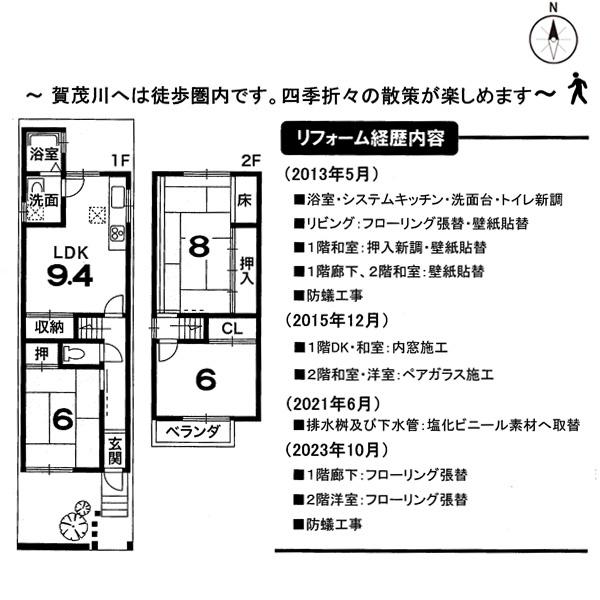 京都市北区小山元町の中古一戸建