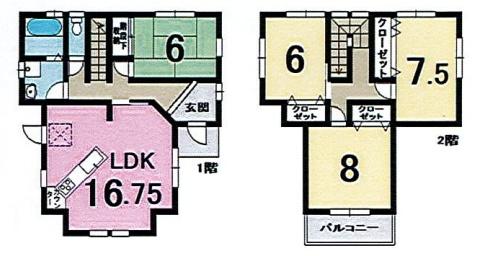 大津市南志賀１丁目の中古一戸建て