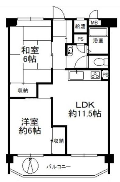山科団地B棟