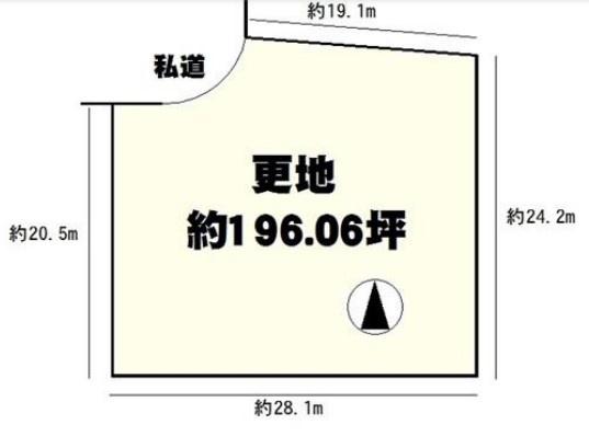 大津市木戸の売土地