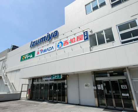 京都市伏見区桃山町西町の土地(イズミヤ六地蔵店)