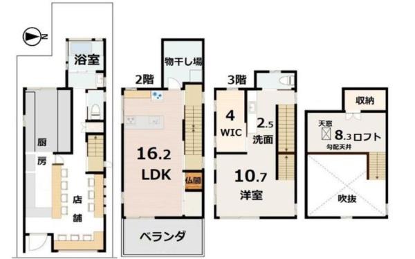 京都市伏見区西朱雀町の中古一戸建