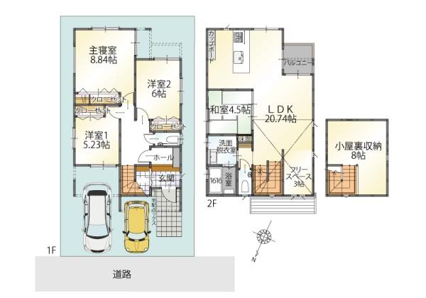 京都市伏見区桃山南大島町の中古一戸建