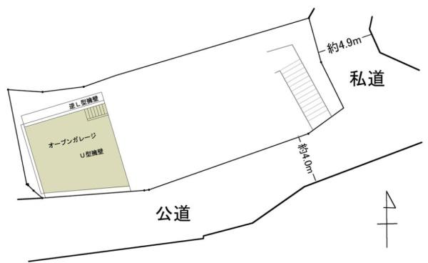 大津市湖城が丘の土地