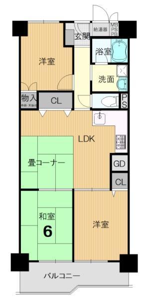 桂川ハイツ3号館