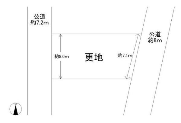 京都市山科区大塚丹田の土地