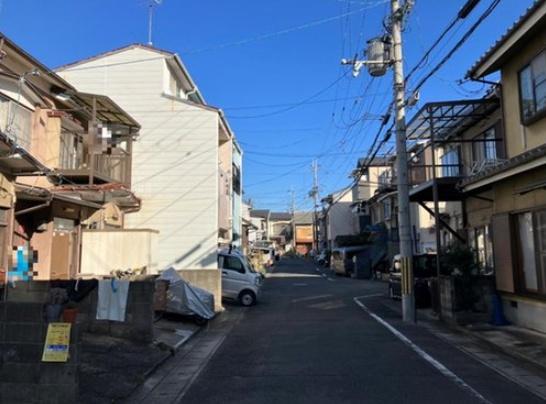 京都市山科区川田菱尾田の中古テラスハウス