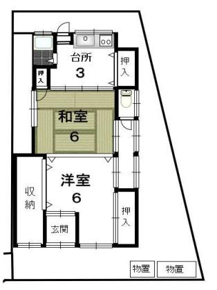 京都市南区吉祥院石原野上町の中古一戸建