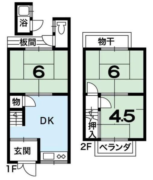 京都市山科区音羽八ノ坪の中古テラスハウス