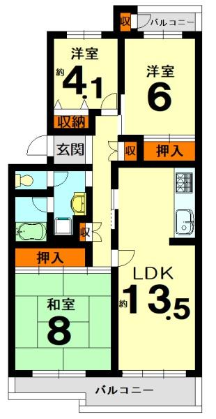 境谷西第二住宅　20棟