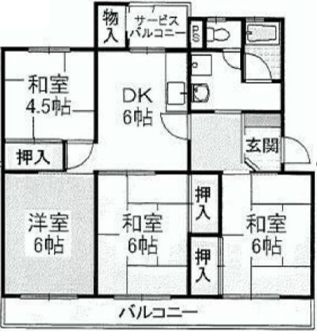 醍醐上ノ山団地C3-1棟