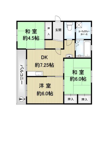 西浦勤労者住宅Ａ棟