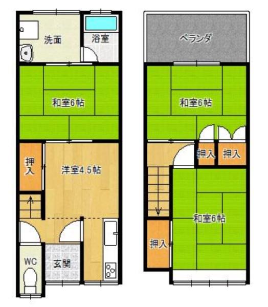京都市伏見区久我御旅町の中古一戸建