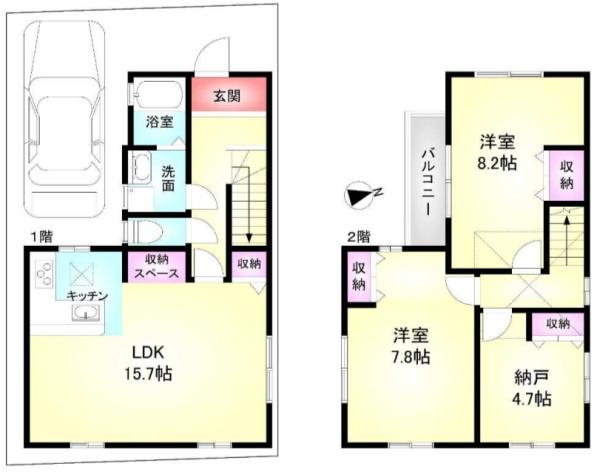 京都市伏見区羽束師鴨川町の新築一戸建