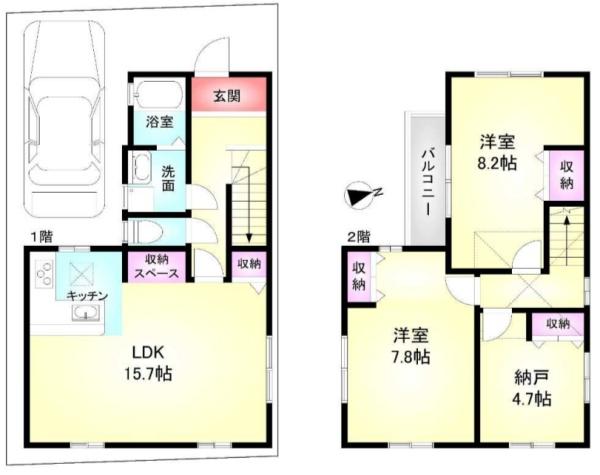 京都市伏見区羽束師鴨川町の中古一戸建