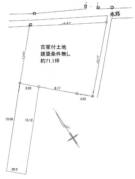 大津市里５丁目の土地