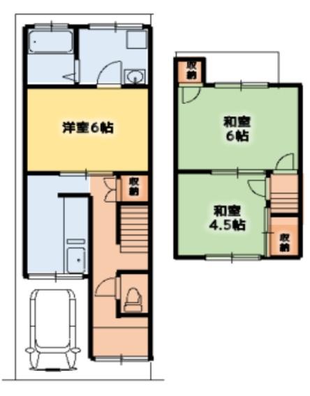 京都市伏見区醍醐切レ戸町の中古テラスハウス