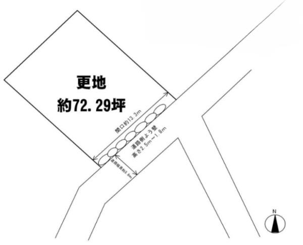 大津市苗鹿２丁目の土地