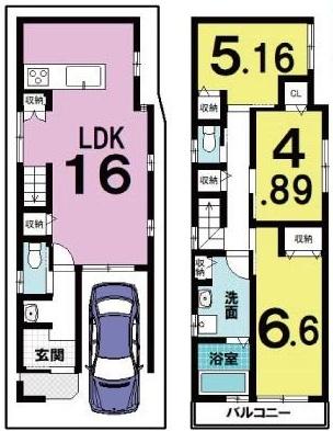 京都市中京区西ノ京壺ノ内町の新築一戸建