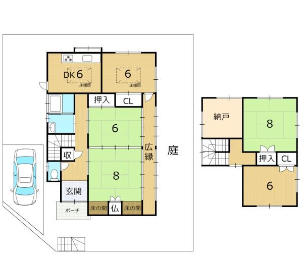 大津市南郷２丁目の中古一戸建