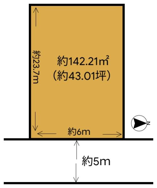 京都市山科区御陵安祥寺町の売土地