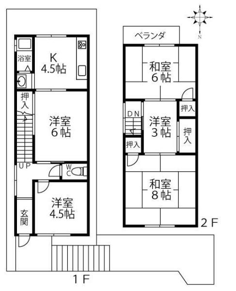 京都市山科区西野山中鳥井町の中古一戸建