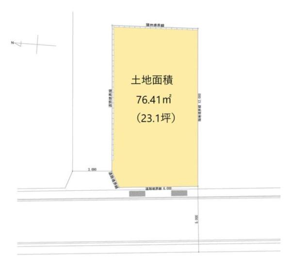 京都市山科区北花山中道町の売土地