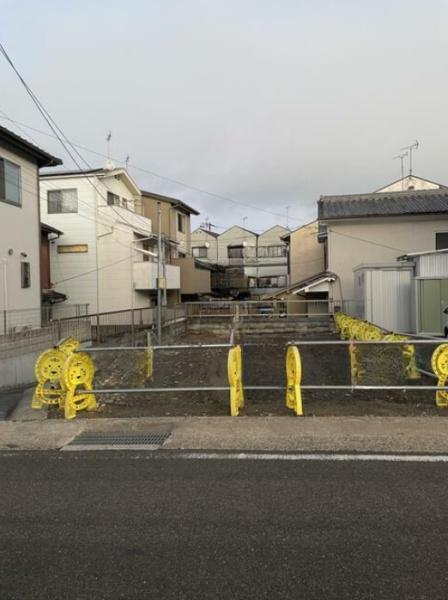 京都市山科区北花山中道町の土地