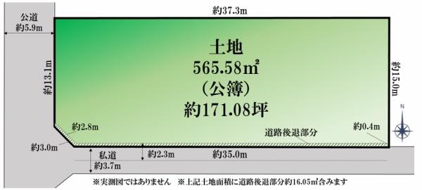 京都市伏見区桃山町島津の土地(間取り)