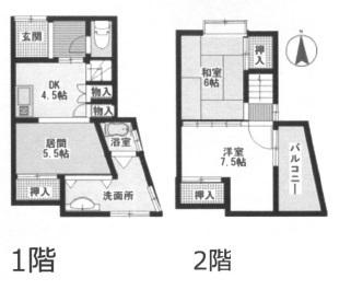 京都市伏見区向島下之町の中古一戸建