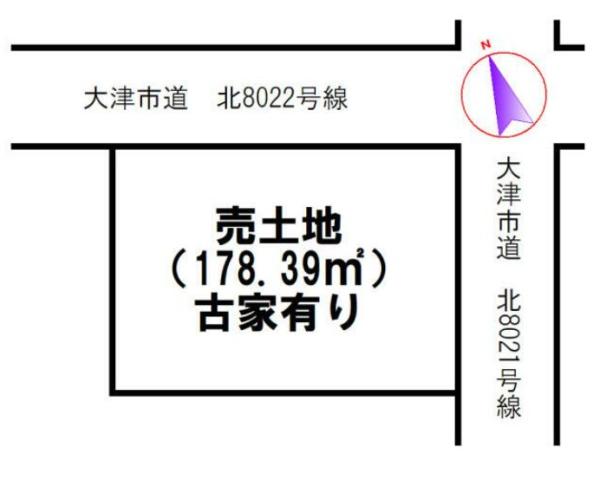 大津市北比良の土地