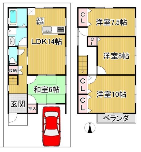 京都市伏見区久我石原町の中古一戸建