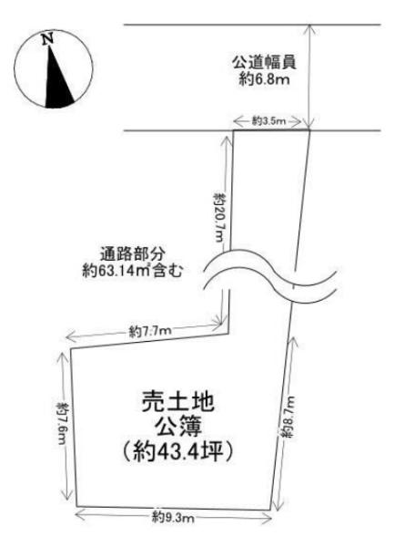 京都市西京区桂巽町の売土地