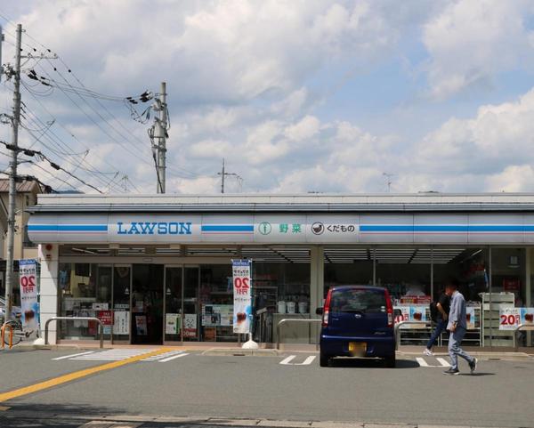 京都市右京区北嵯峨北ノ段町の土地(ローソン嵯峨釈迦堂門前店)