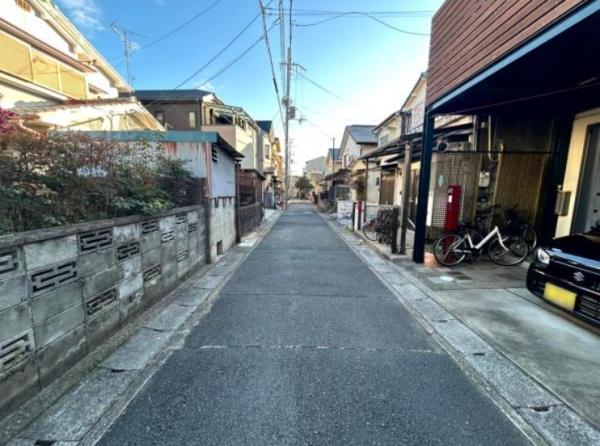京都市山科区椥辻中在家町の土地