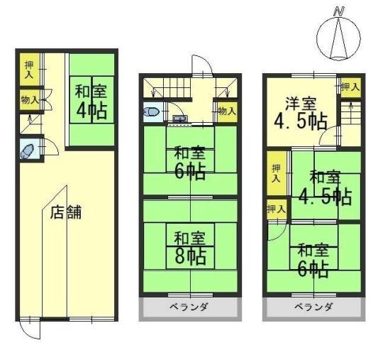 京都市伏見区桃山町丹後の中古一戸建て