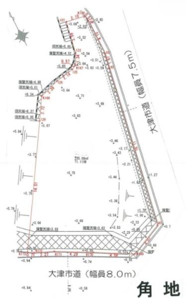 大津市坂本８丁目の売土地