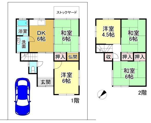 大津市本堅田１丁目の中古一戸建て