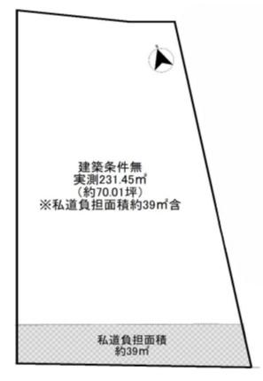 京都市右京区鳴滝宇多野谷の売土地