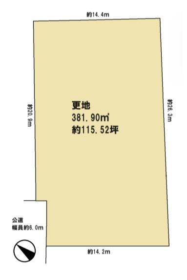 京都市西京区大枝西新林町１丁目の売土地