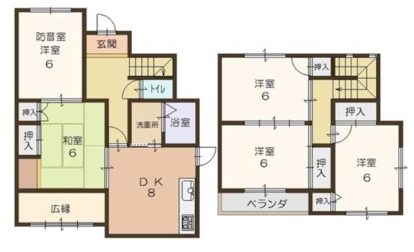 大津市若葉台の中古一戸建て