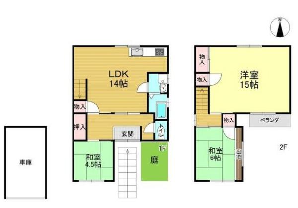 京都市山科区川田山田の中古一戸建