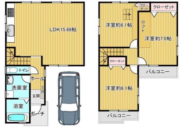 京都市伏見区羽束師菱川町の中古一戸建