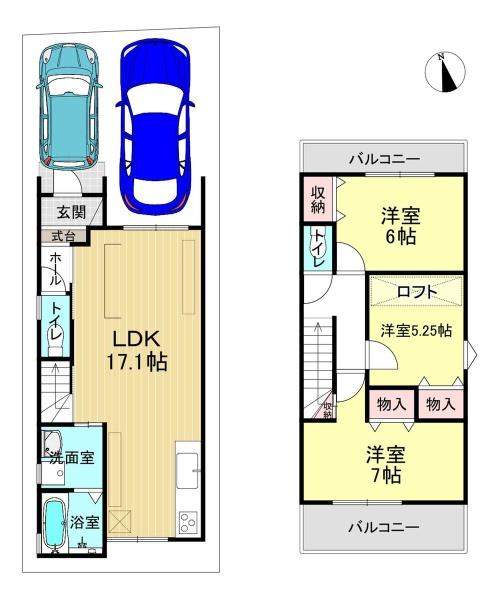 京都市伏見区醍醐江奈志町の新築一戸建