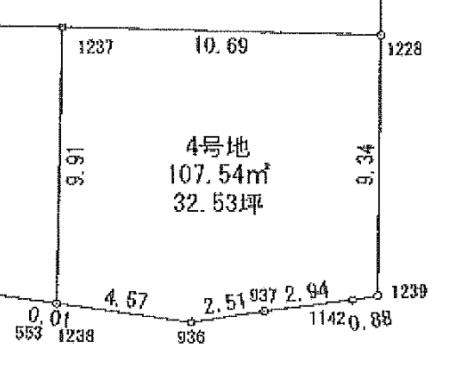 京都市山科区北花山中道町の売土地