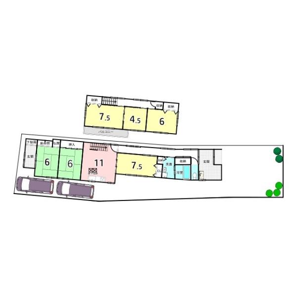 大津市下阪本５丁目の中古一戸建