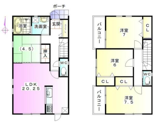 京都市右京区嵯峨苅分町の新築一戸建