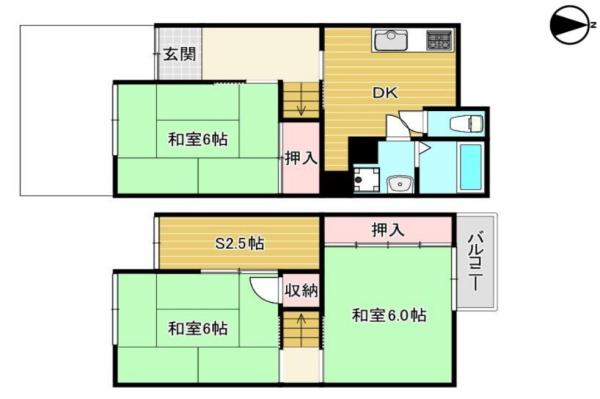 京都市山科区大宅神納町の中古一戸建