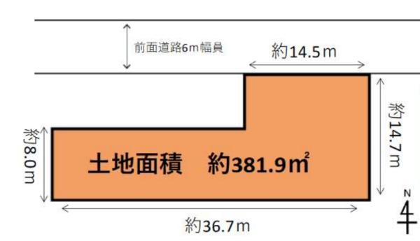 京都市西京区下津林佃の売土地